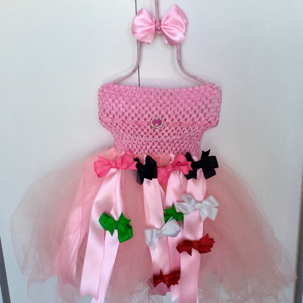 Ballerina Dress/ Bow Holder